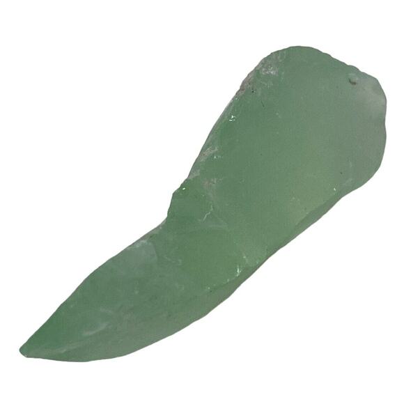 Mint Green Art Glass Cullet Translucent Slag Glass #SM23155 - Picture 2 of 4